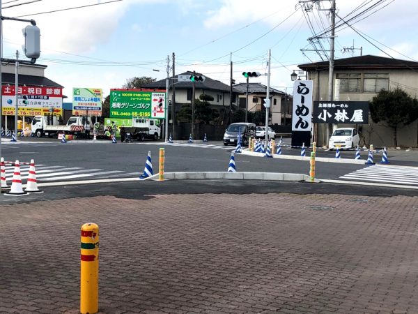 神奈川県藤沢市 歩道拡張インターロッキング工事 イメージ3