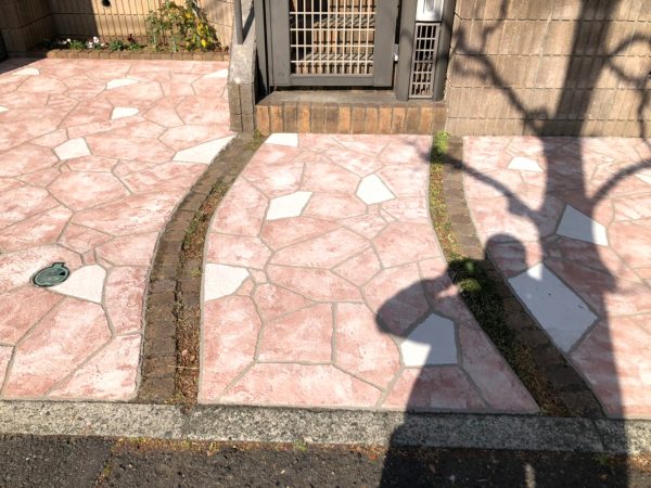 神奈川県F市 ローラーストーン外構工事 イメージ2
