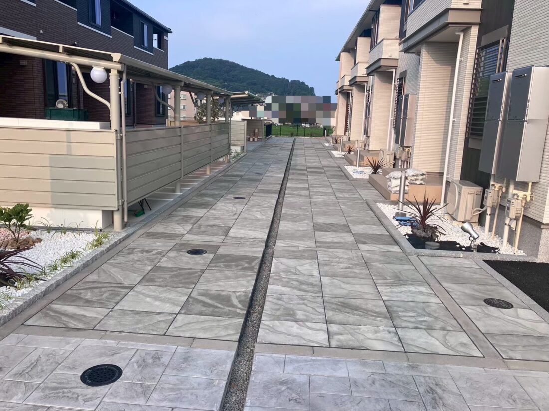 ローラーストーン施工事例 イメージ1