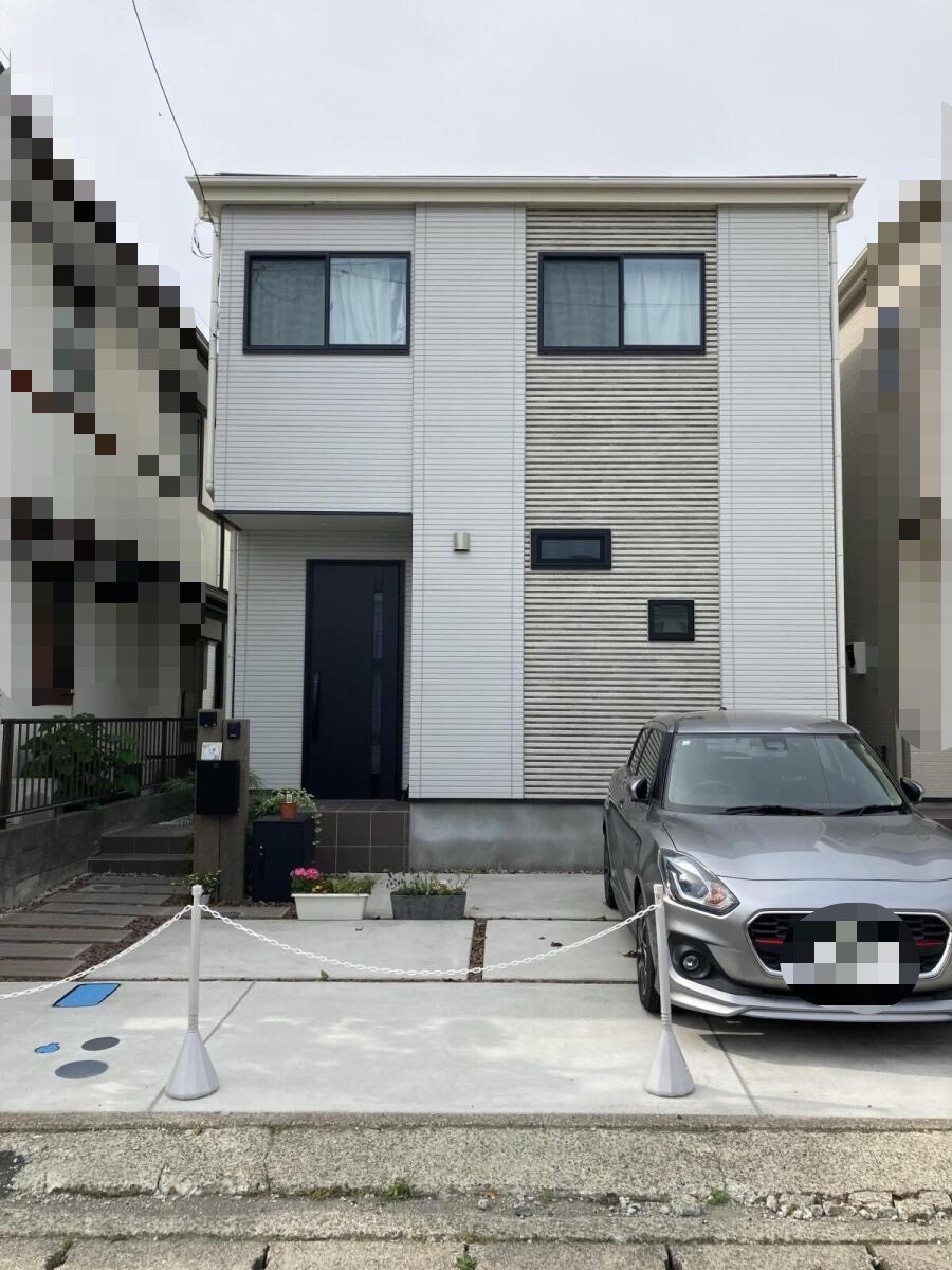 視線対策×デザイン性を備えたセミクローズ外構リフォーム イメージ8